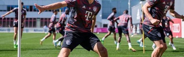 半岛·体育-【前瞻】拜仁中场隐患面临大考，纳帅欲阻止莱万拿球